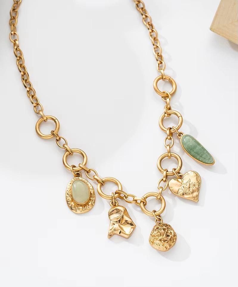Jade Charm Necklace