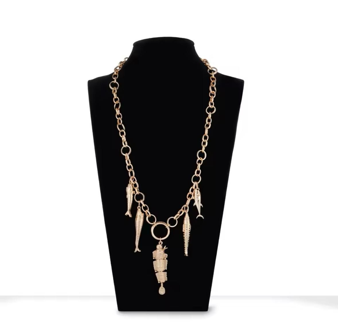 Fish Charm Necklace
