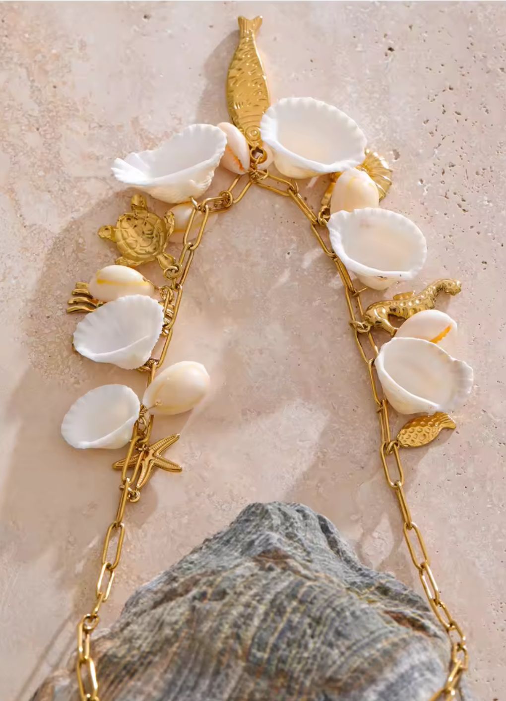 Nautiluxe Charm Necklace
