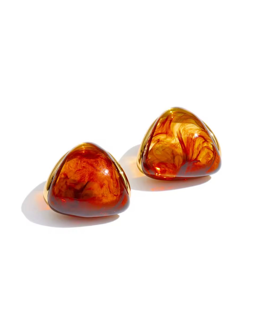 Toffee Prism Studs