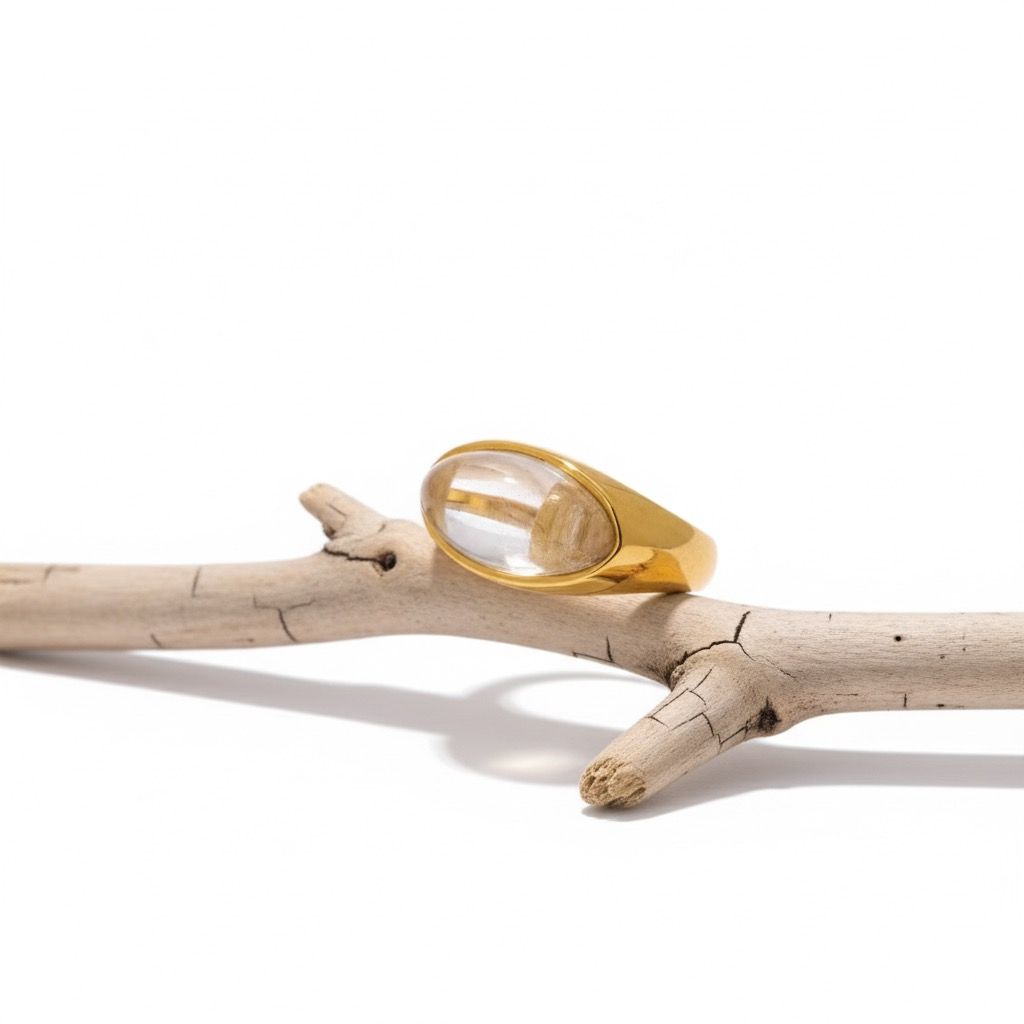 Saffron Glow Ring