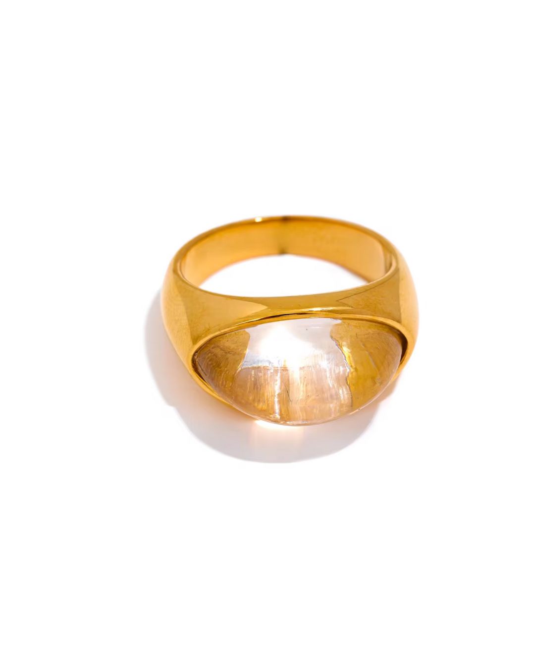 Saffron Glow Ring