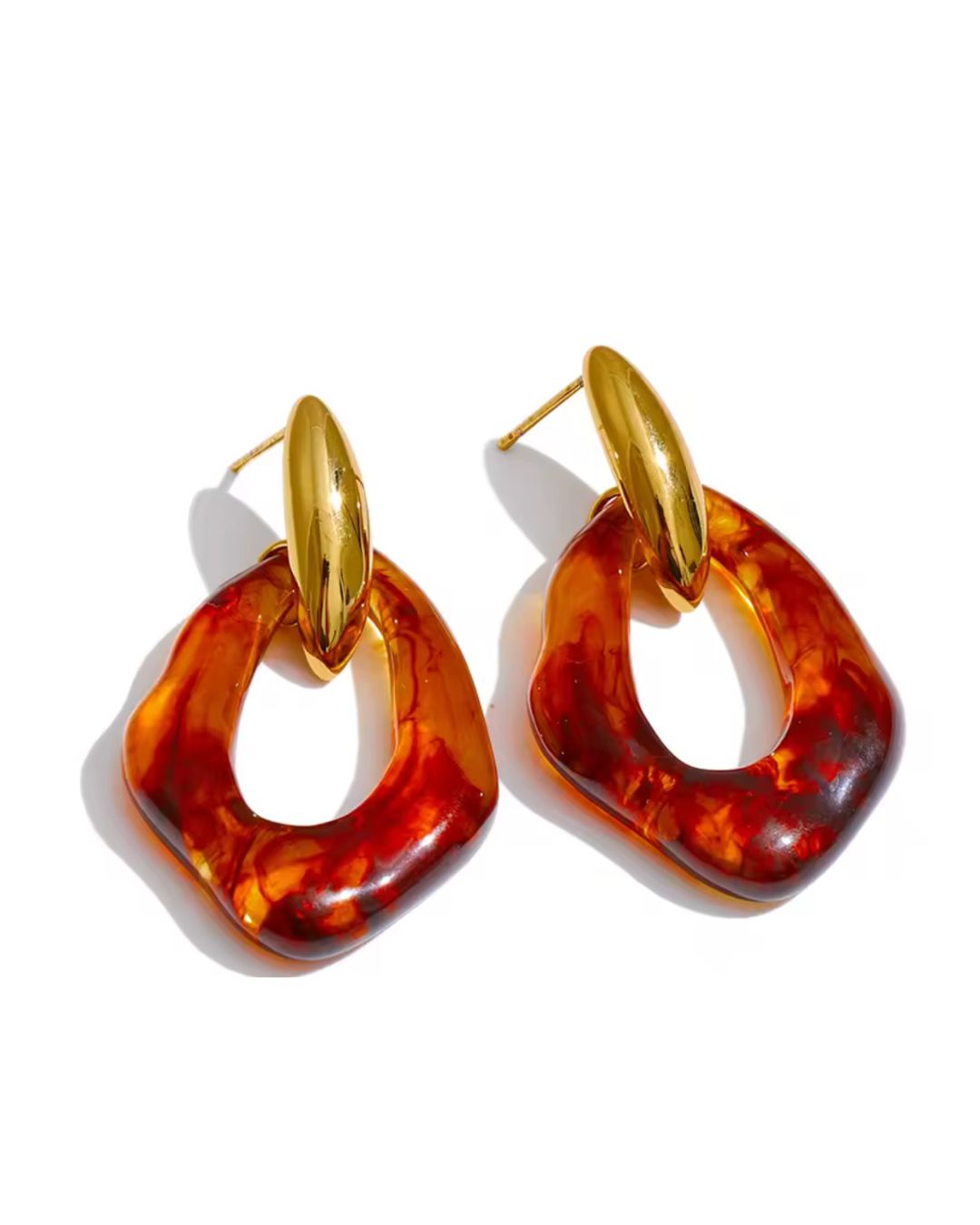 Toffee Drop Earrings