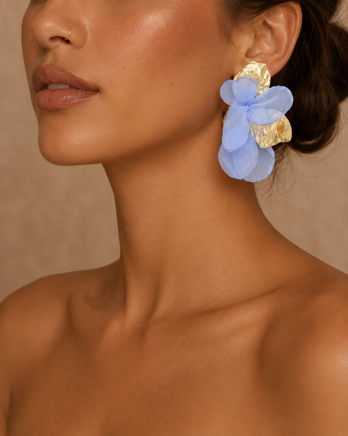 Coastal Rose Earrings