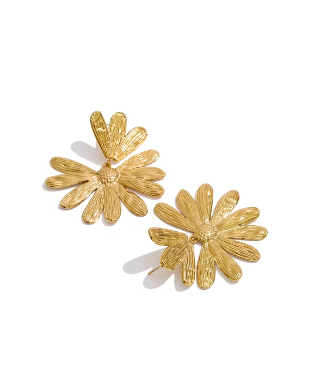 Dahlia Flower Earrings