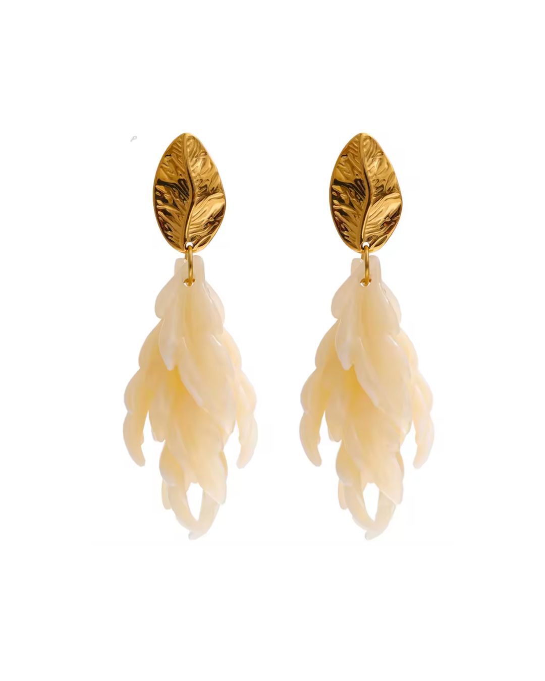 Terra Leaf Earrings