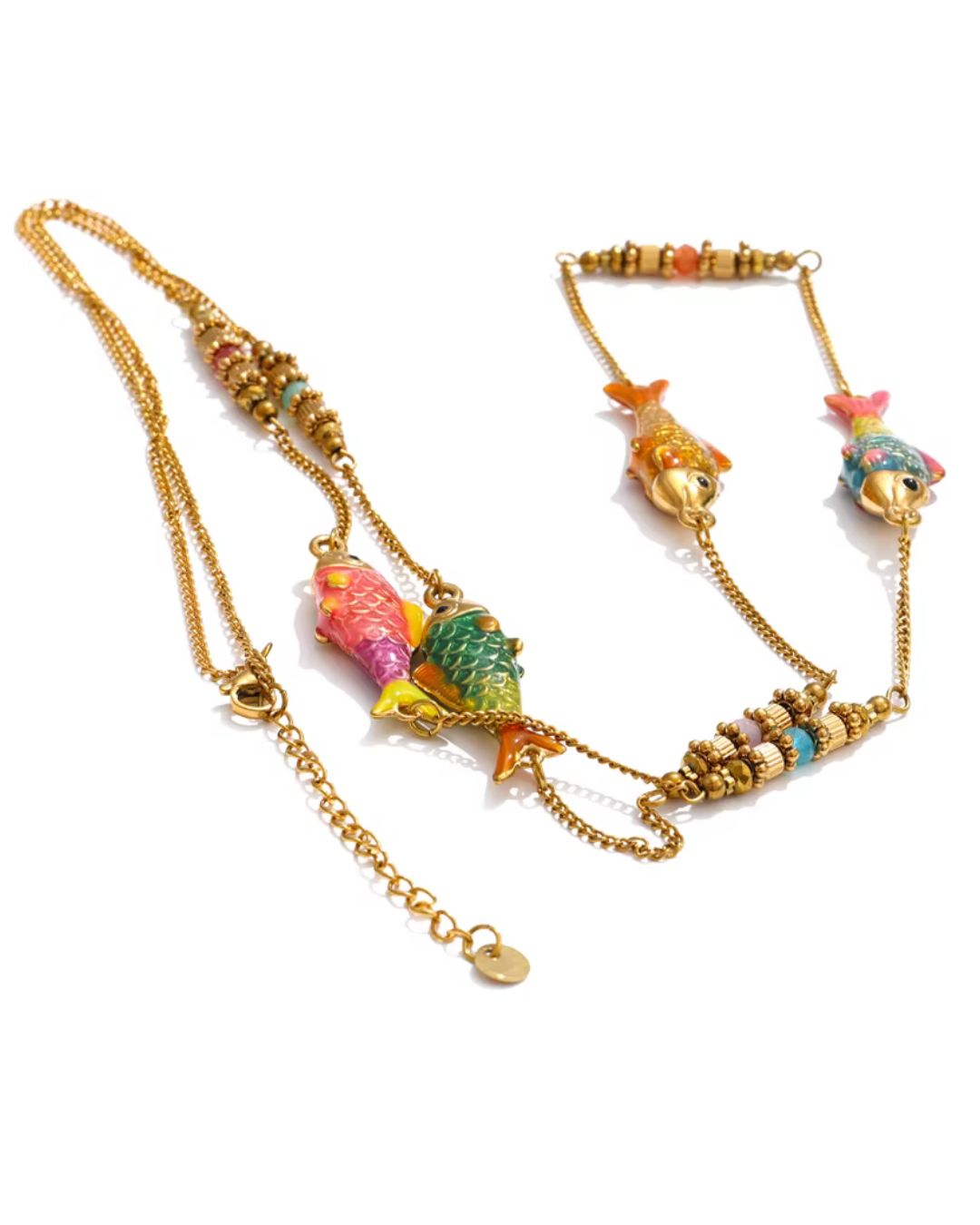 Rainbow Shoal Necklace