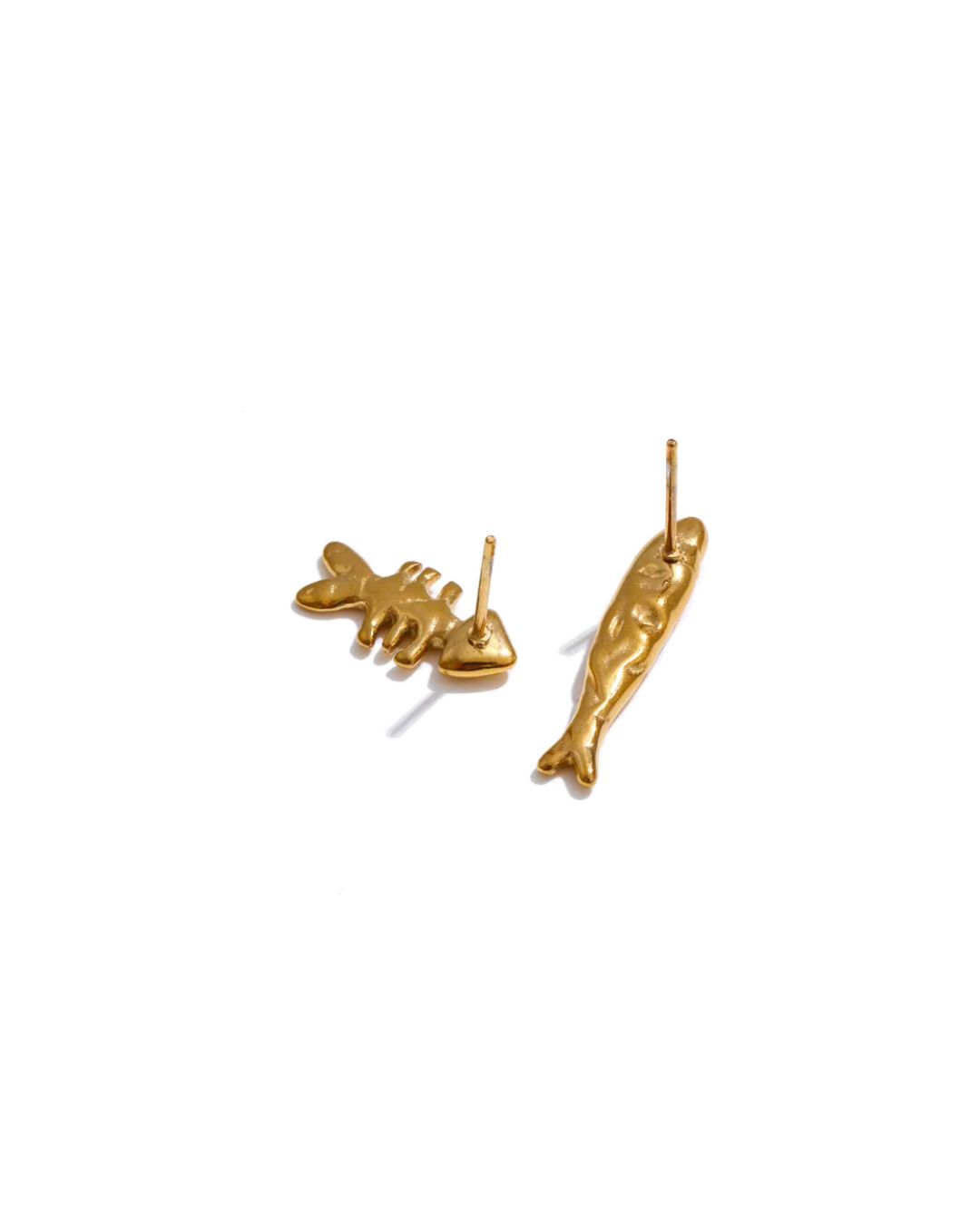 Fin &amp; Bone Studs