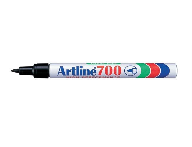 Artline - Fine Bullet Point Permanent Marker - EK700 - 0.7mm Tip - Black