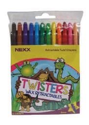 Nexx Retractable Wax Crayons