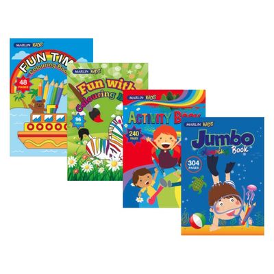 Marlin Colouring Books