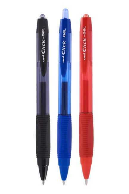 Uni-Ball Uni Click Retractable Gel Pen - 0.7mm