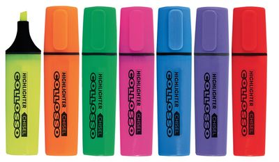Collosso Highlighters - Chisel Tip