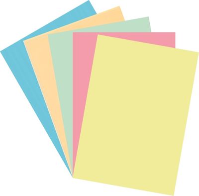 Project Board - A4 - Pastel - 160g - Pack of 100
