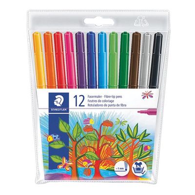 Staedtler Fibre Tip Koki Pens - 12&#39;s