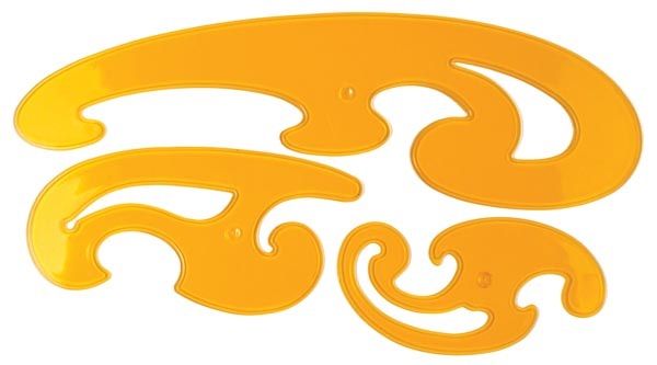 Ark French Curves - Set of 3