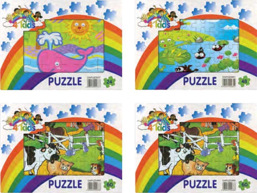 Trefoil 4Kids Wooden Puzzles