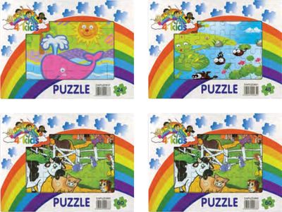 Trefoil 4Kids Wooden Puzzles