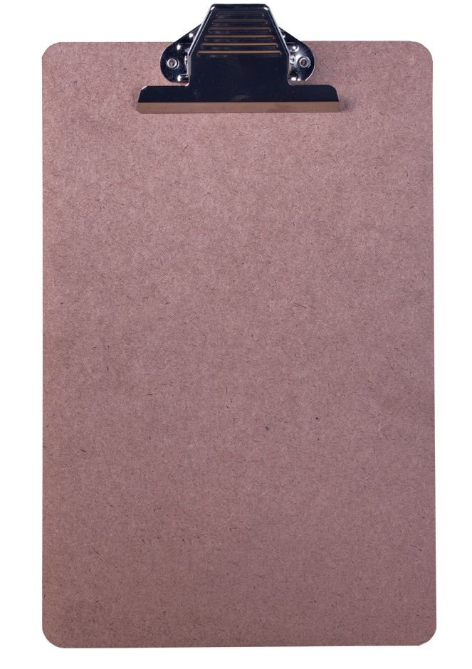 Treeline A4 Masonite Clipboard