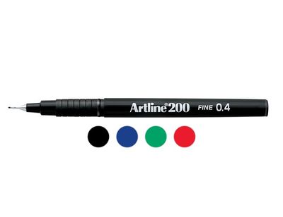 Artline - Fineliner - EK200 - 0.4mm Tip