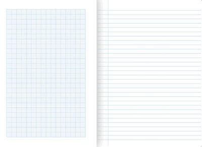 Treeline A4 Graph Book - 36 Page