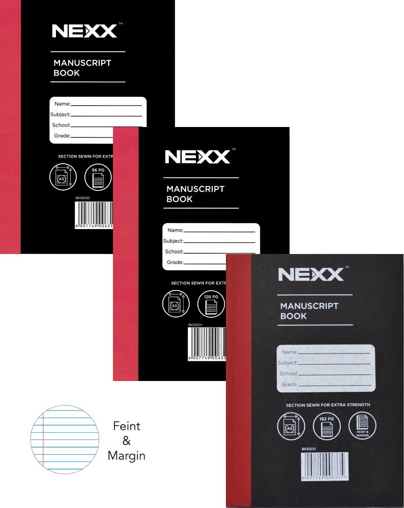 Nexx A5 Manuscript Books