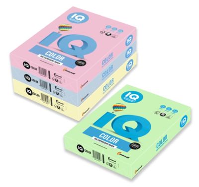 Mondi IQ Pastel Colour Paper - 80g - 500 Sheets