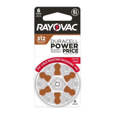 Rayovac Hearing Aid Batteries