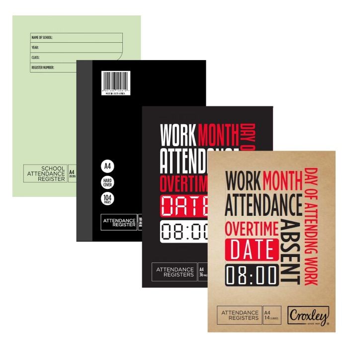 Croxley Attendance Registers