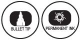 Pilot Permanent Marker - Extra Fine