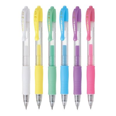 Pilot G2 Gel Pen - 0.7mm - Pastel