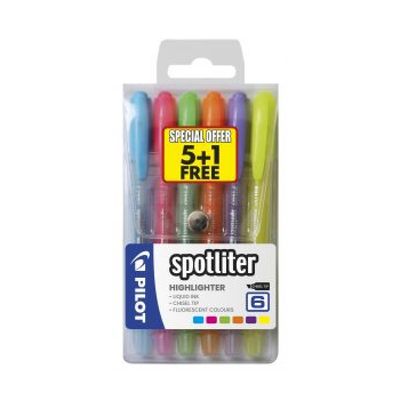 Pilot Spotliter - Pack of 6