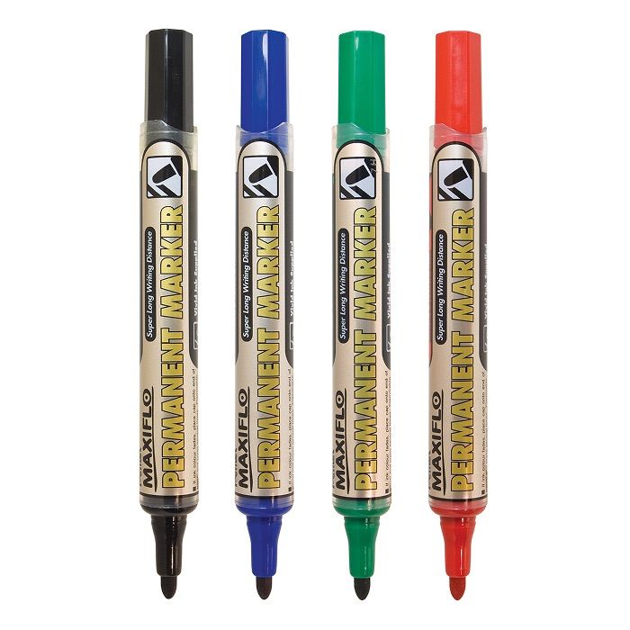Pentel Maxiflo Permanent Marker - Bullet Point