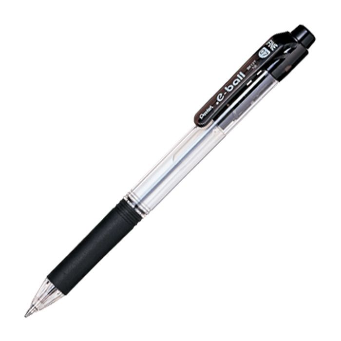 Pentel E-Ball Ballpoint Pen - 0.7mm - Black