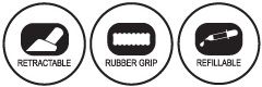 Pilot Rexigrip Clutch Pencil - 0.7mm