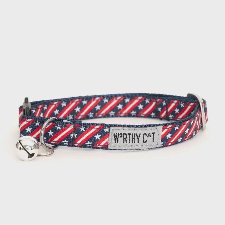 Bias Stars and Stripes Cat Collar