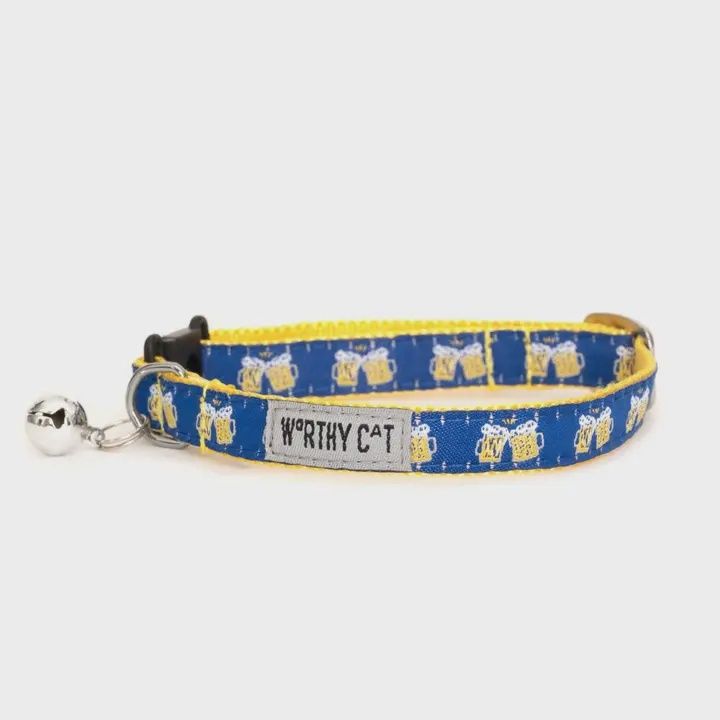 Cheers Beers Cat Collar