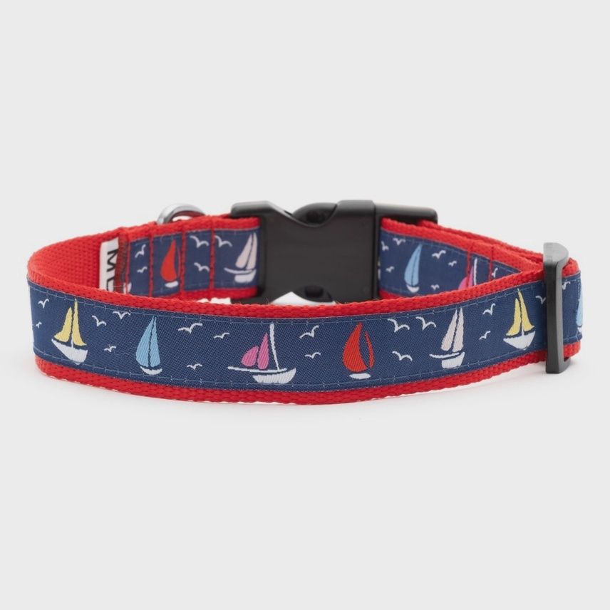 Sailboats Dog Collar