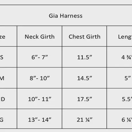 Gia Dog Harness