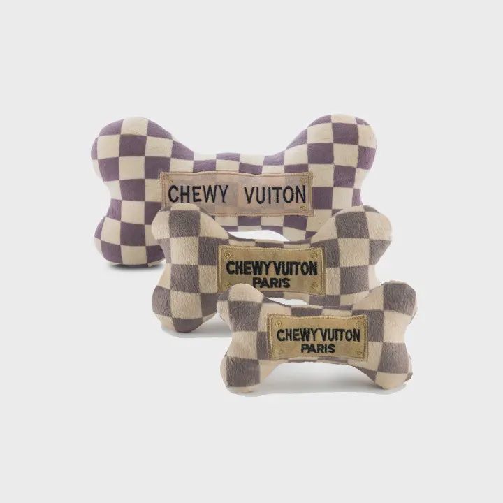 Chewy Vuiton Bone Toy