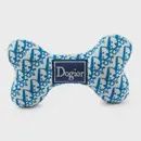 Dogior Bone Toy, Colour: Blue, Size: SM