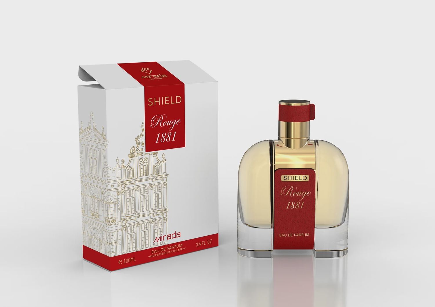 SHIELD ROUGE 1881