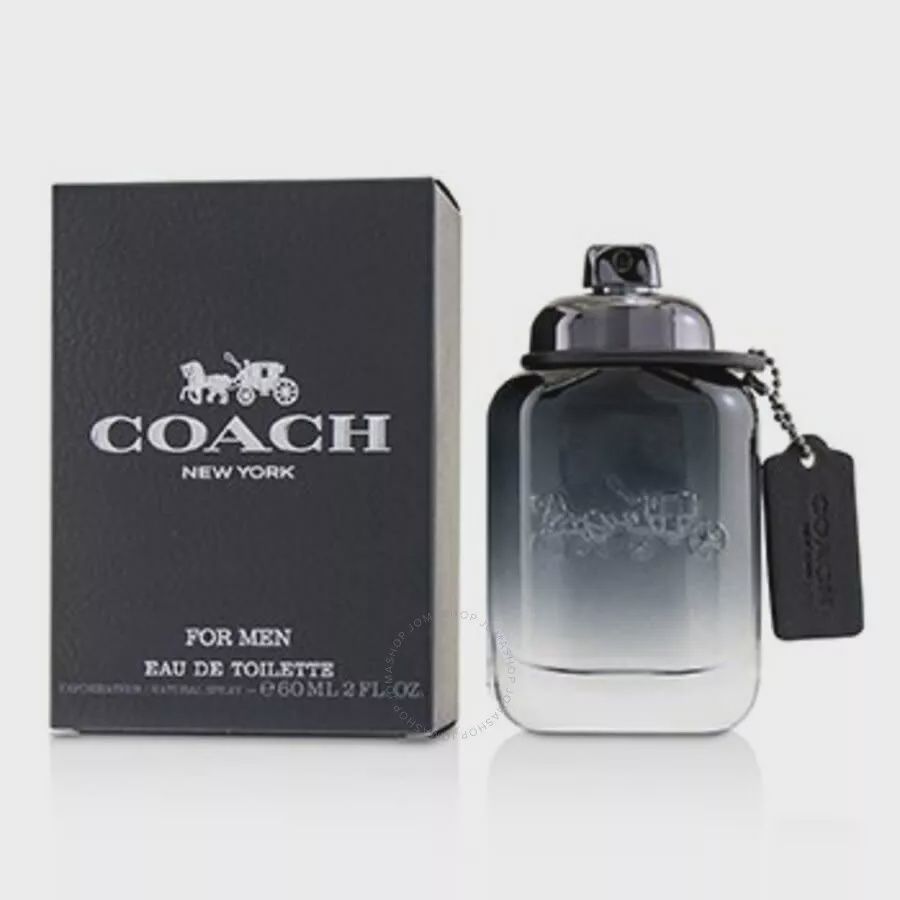 COACH NEW YORK FOR MEN EAU DE TOILETTE 2. FL OZ.