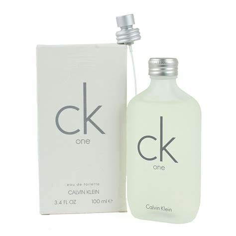 CK ONE EAU DE TOILETTE 3.4 FL. OZ.
