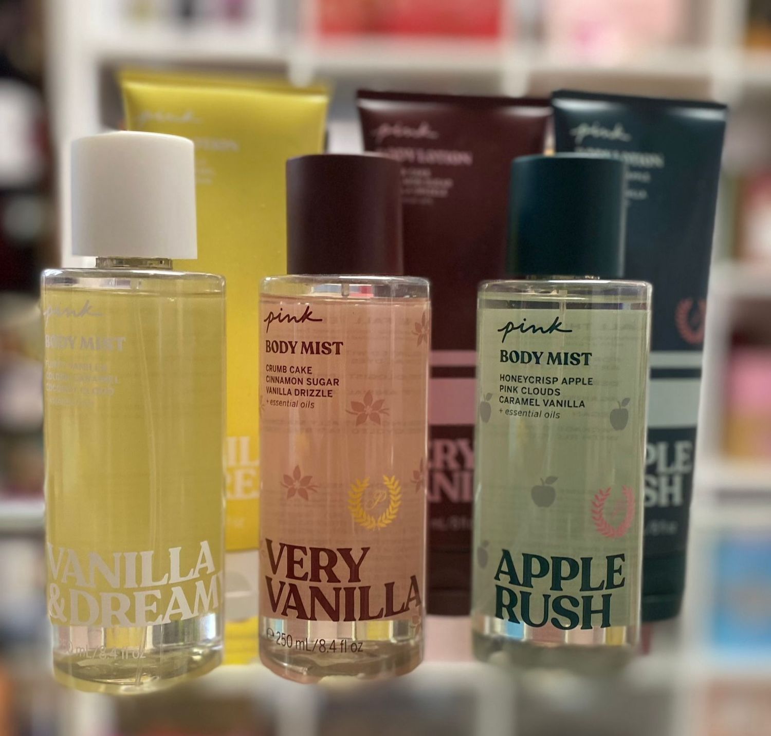 SET PINK BODY LOTION AND BODY MIST