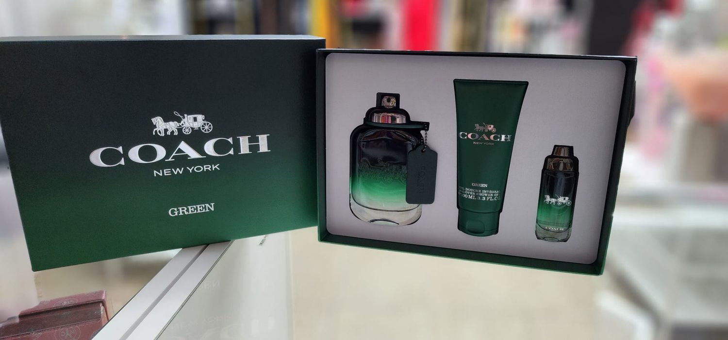 COACH GREEN SET
