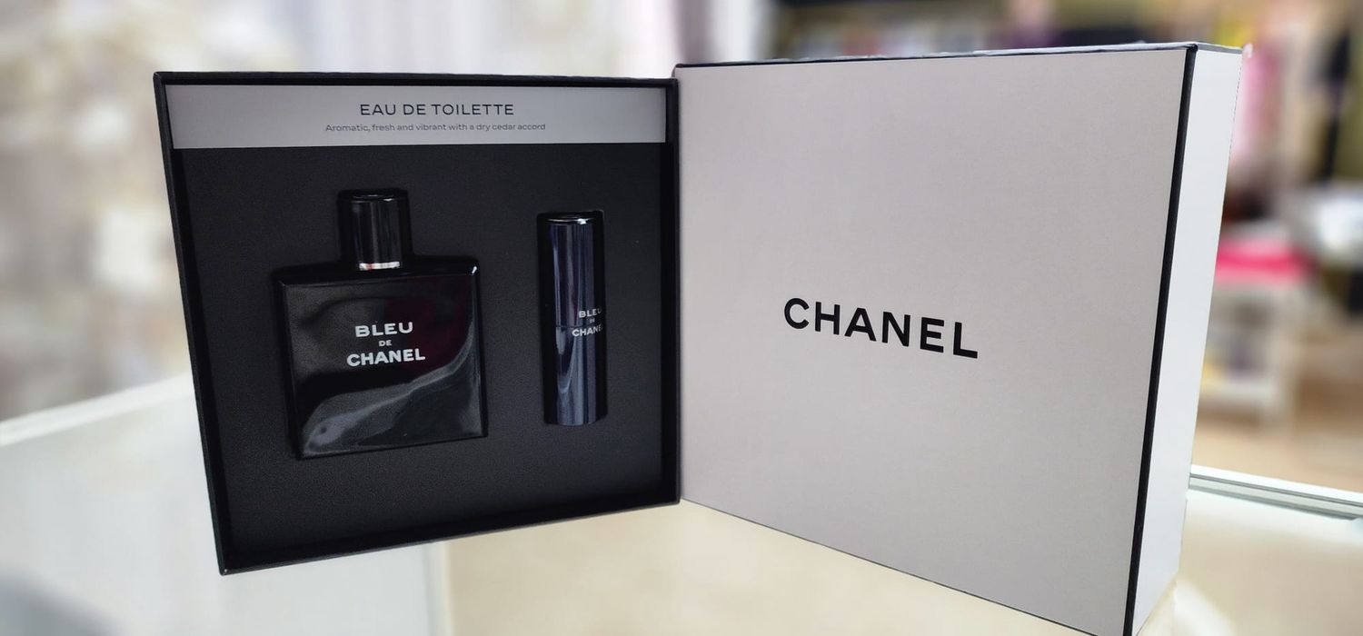 BLUE DE CHANEL SET EAU DE TOILETTE