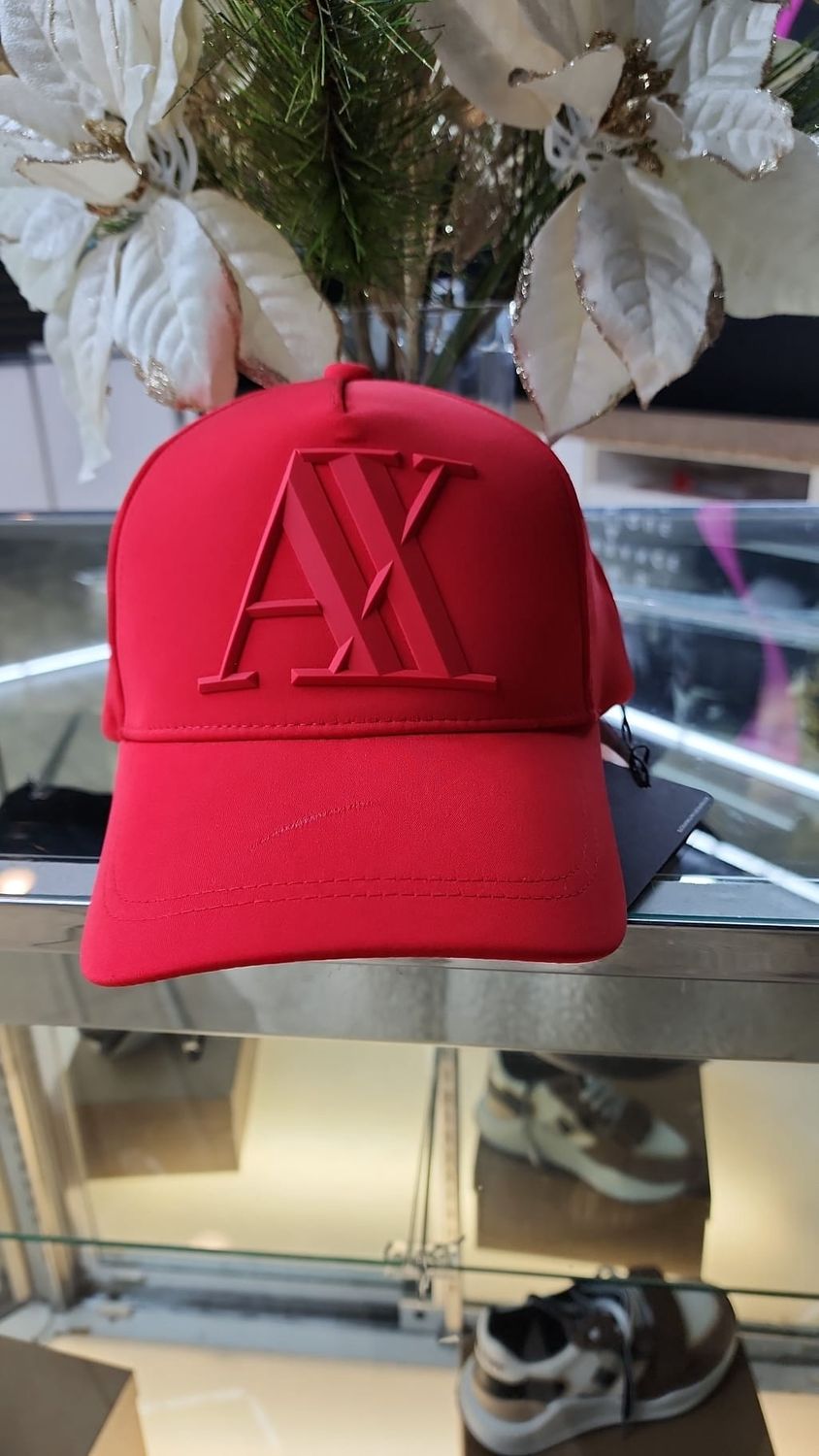 GORRA ARMANI ROJA