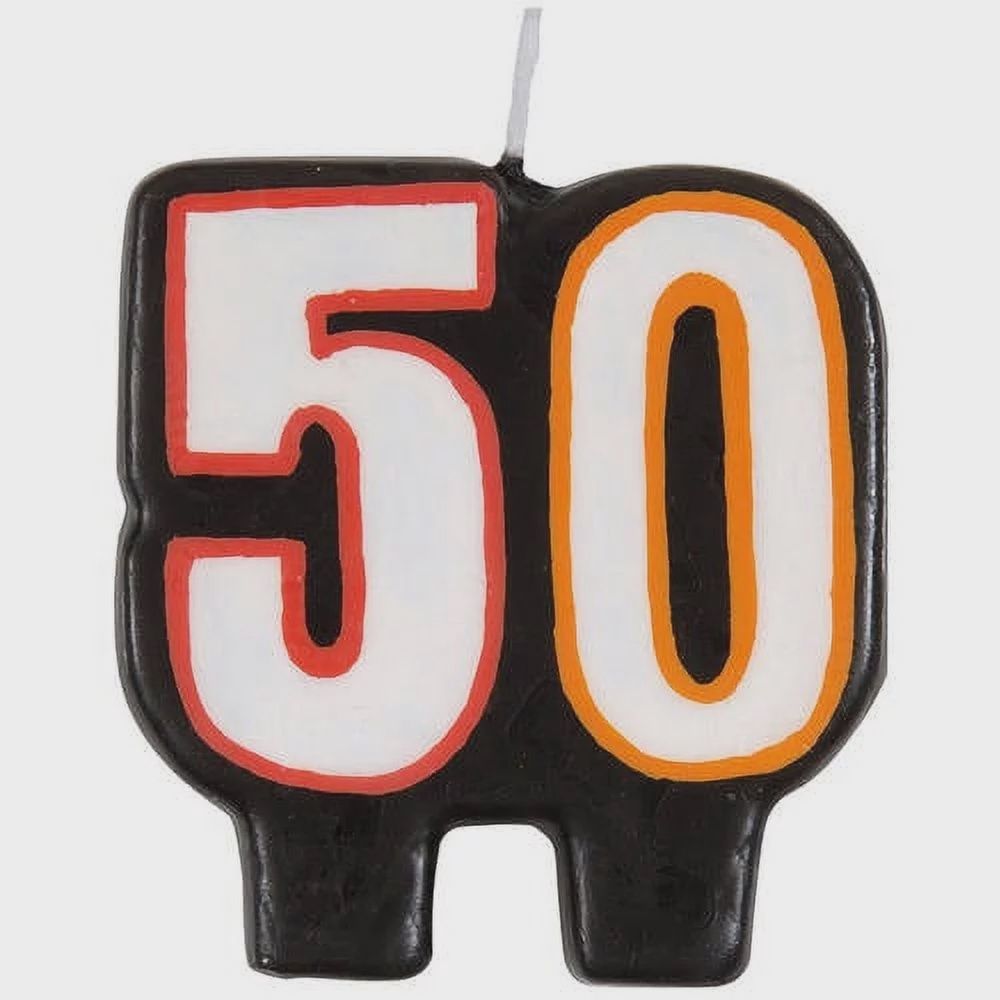 #50 Birthday Candle