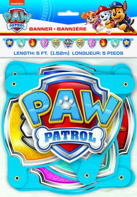 PAW PATROL  BOY Jointed Banner